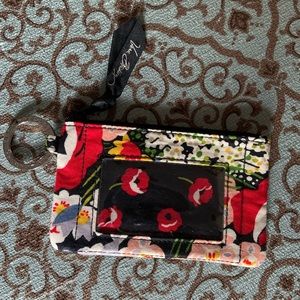 Vera Bradley Zip ID Case Like New!